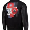 The Godfather Movie Wool and Leather Jacket