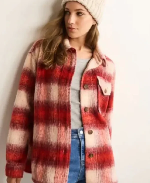 The Jetty Ruby Stokes Red Plaid Jacket