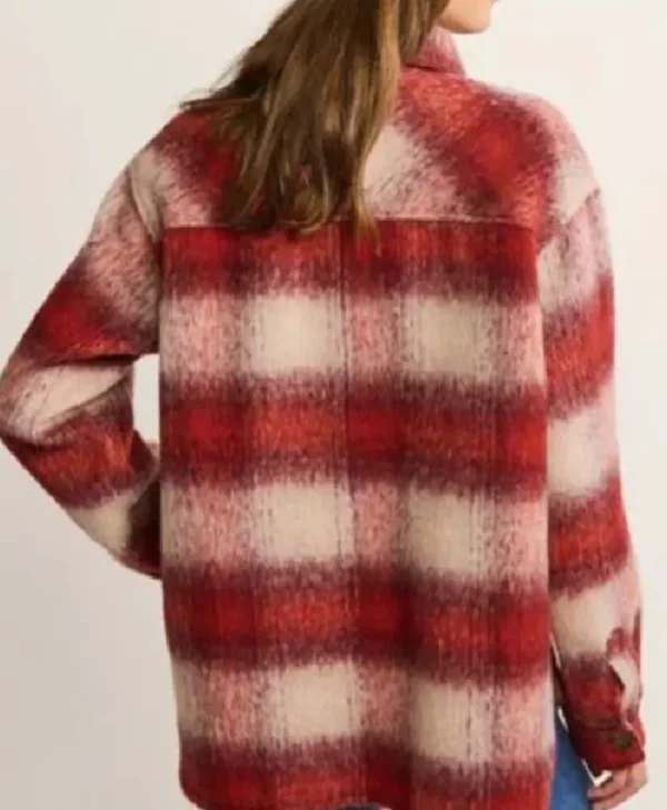 The Jetty Ruby Stokes Red Plaid Jacket