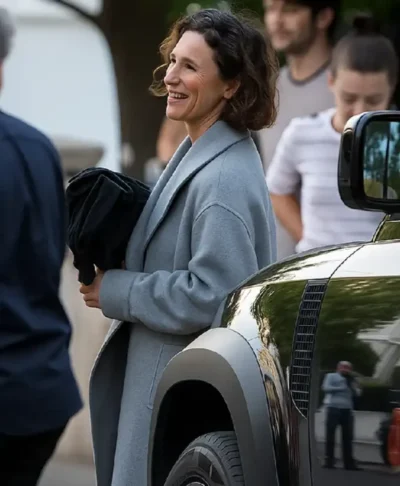 The Night Manager S02 Indira Varma Grey Coat