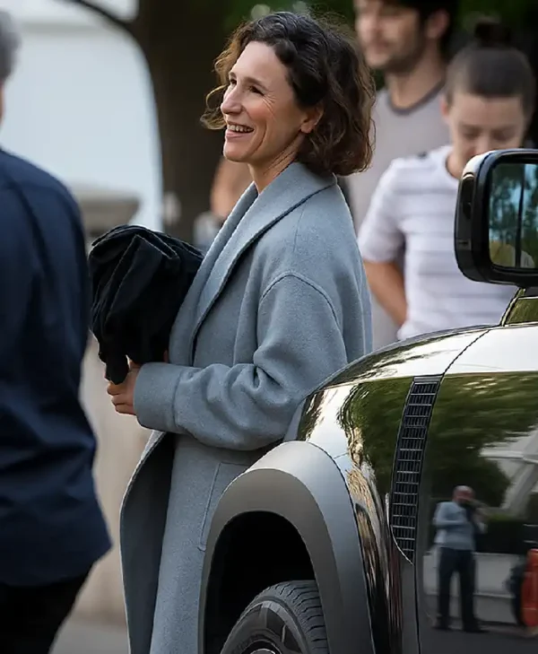 The Night Manager S02 Indira Varma Grey Coat