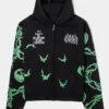 The Nightmare Before Christmas Pumpkin King Black Jacket