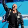 The Rock Daytona 500 Leather Jacket