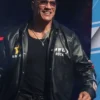 The Rock Daytona 500 Leather Jacket