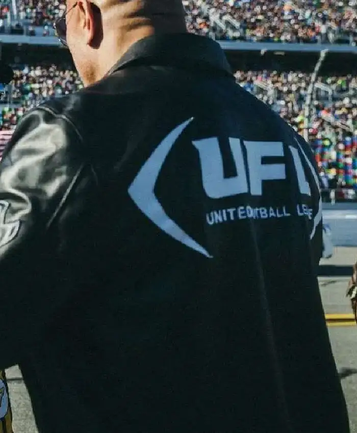 The Rock Daytona 500 Leather Jacket