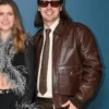 The Tonight Show Agustin Arellano Brown Leather Jacket