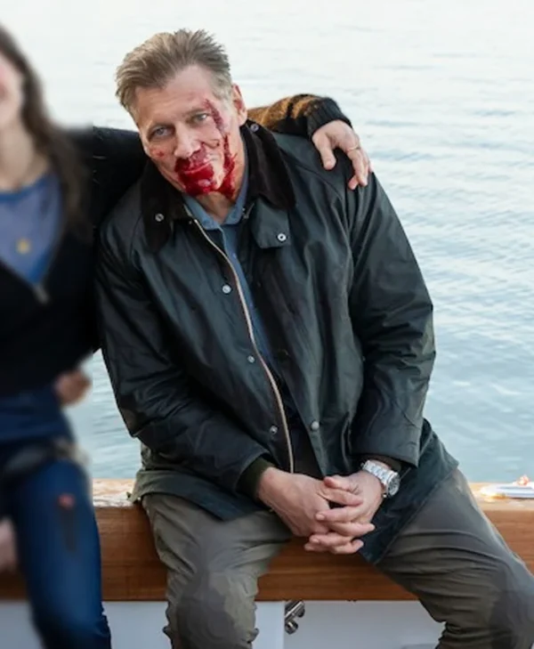 The Waterfront S01 Holt McCallany Black Jacket