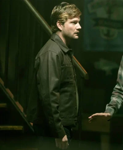 The Waterfront S01 Jake Weary Green Jacket
