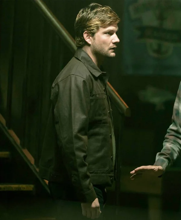 The Waterfront S01 Jake Weary Green Jacket