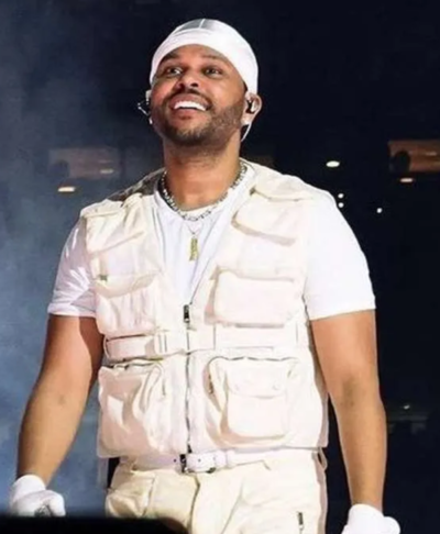 The Weeknd After Hours Til Dawn Tour White Vest