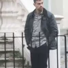 Theo James The Gentlemen S01 Black Cotton Jacket