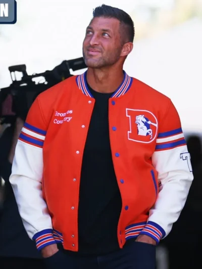 Tim Tebow 2026 Denver Broncos Varsity Jacket