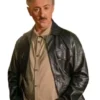 Tip Toe 2026 Alan Cumming Black Leather Jacket