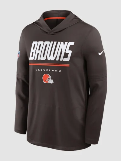 Todd Monken Cleveland Browns Sideline Hooded Tee