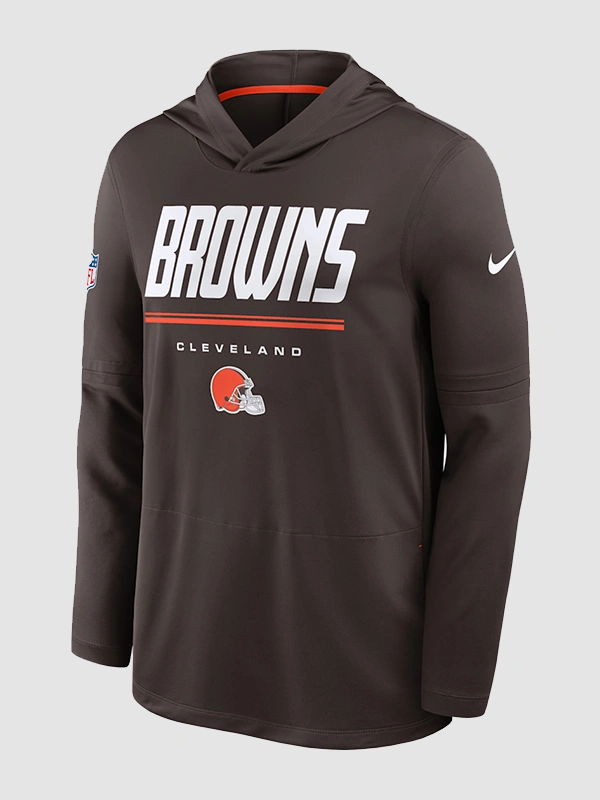 Todd Monken Cleveland Browns Sideline Hooded Tee