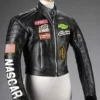 Tom Cruise Days of Thunder Black Leather Jacket
