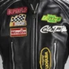 Tom Cruise Days of Thunder Black Leather Jacket