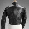 Tom Cruise Days of Thunder Black Leather Jacket