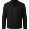 Travis Kelce Classic Zip-Up Black Jacket