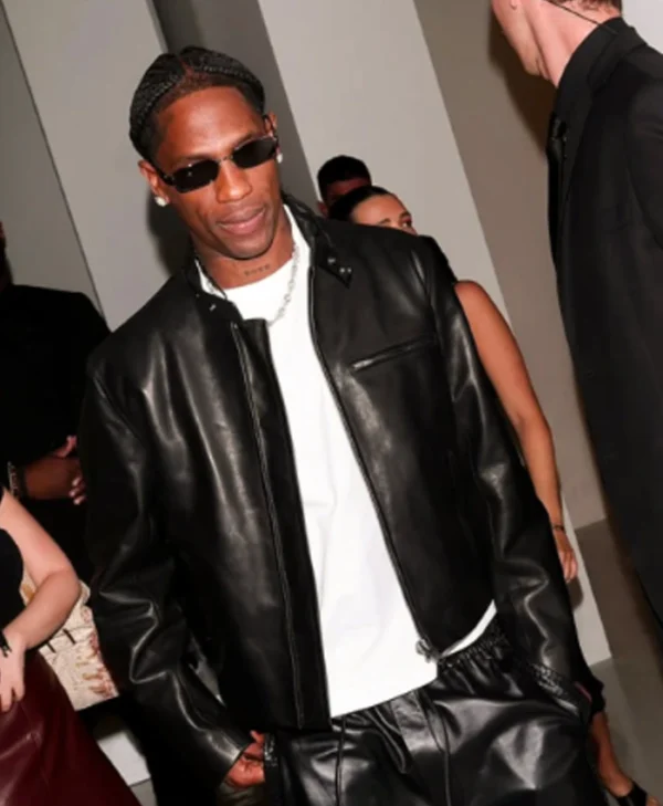 Travis Scott Bottega Veneta Real Leather Jacket