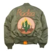 Travis Scott Rodeo Concert Cactus Bomber Jacket