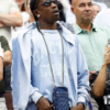 Travis Scott US Open Tennis Tournament 2026 Blue Sweatshirt