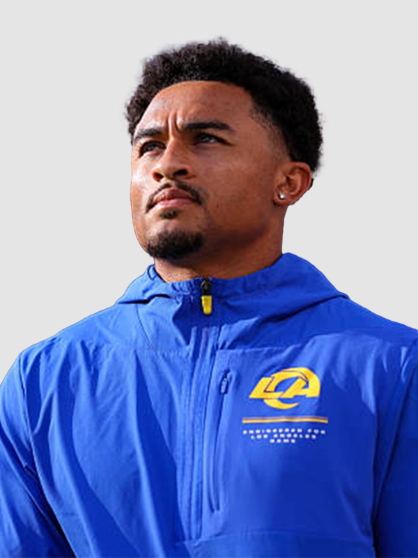 Trent McDuffie Los Angeles Rams Anorak Jacket