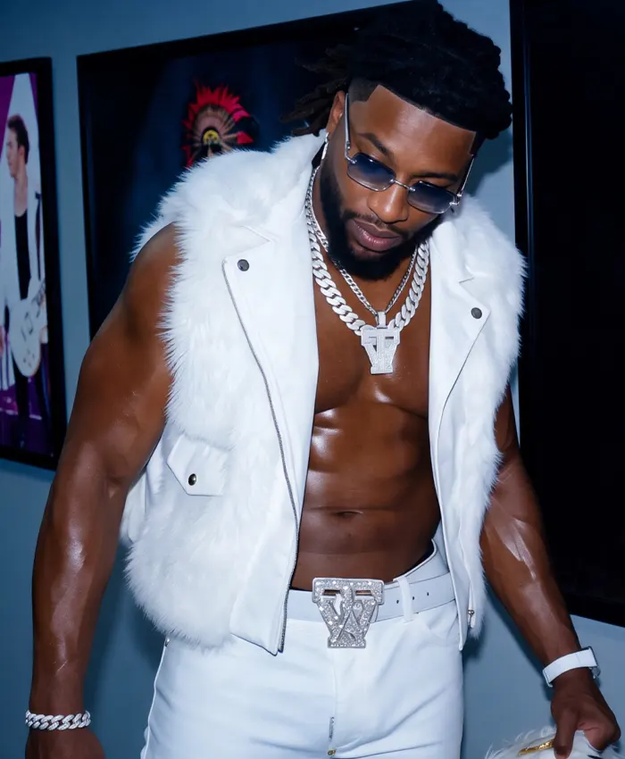 Trick Williams Leather Fur Vest