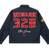 UFC 328 Workwear Full-Zip Navy Jacket
