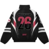 UFC London Full-Zip Up Black Jacket