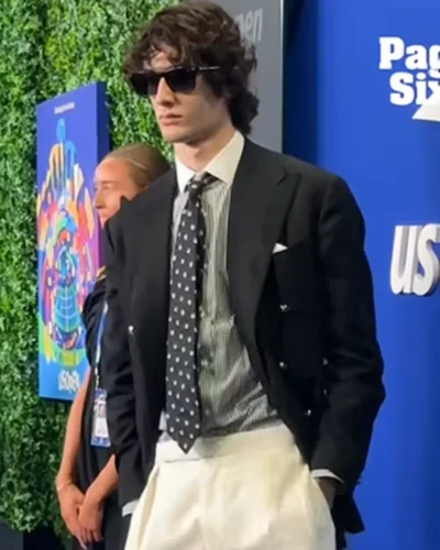 US Open 2026 Sombr Black Blazer