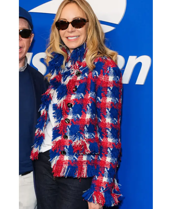 US Open Tennis 2026 Dee Ocleppo Hilfiger Tweed Jacket