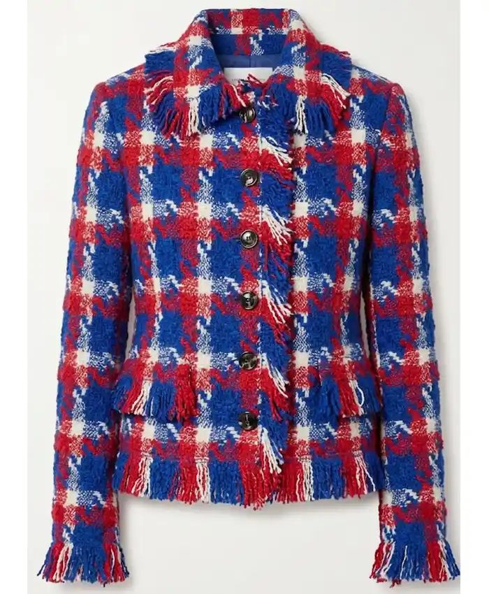 US Open Tennis 2026 Dee Ocleppo Hilfiger Tweed Jacket