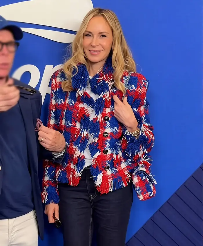 US Open Tennis 2026 Dee Ocleppo Hilfiger Tweed Jacket