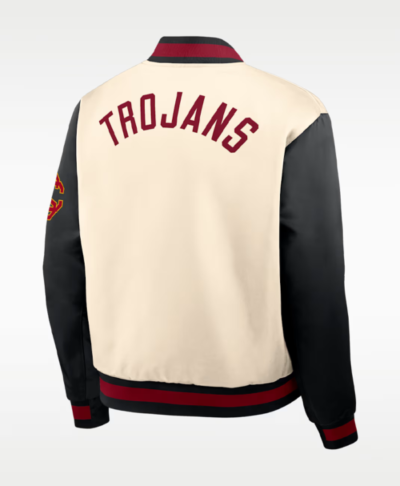 USC Trojans Legacy Nike College Full-Snap Bomber Jacket