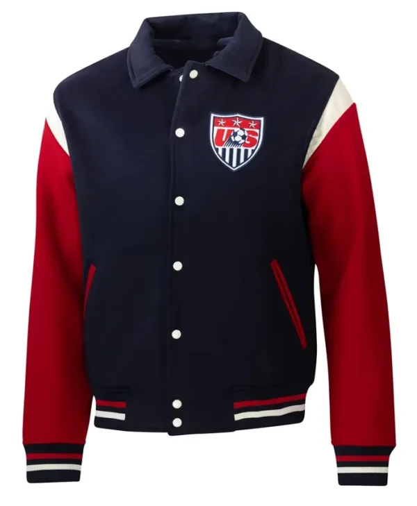 USMNT Sport Design Sweden Legends Navy Varsity Jacket