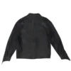 VIVET Black Leather Oxford Jacket