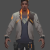 Valorant Phoenix Cosplay Leather Jacket