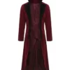 Vampire Halloween Red Cosplay Costume Coat