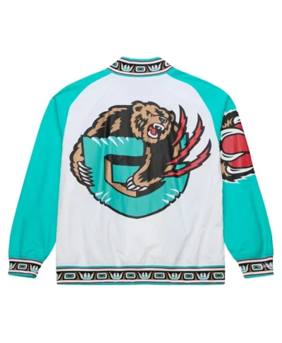 Vancouver Grizzlies White 1995 Warm Up Jacket