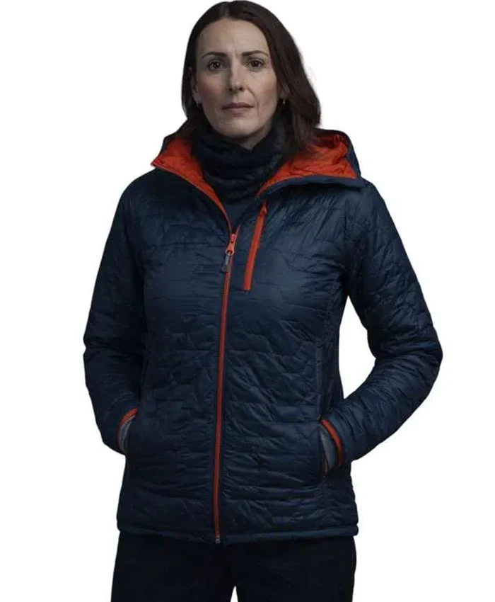 Vigil S03 Amy Silva Blue Quilted Jacket