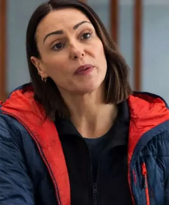 Vigil S03 Amy Silva Blue Quilted Jacket