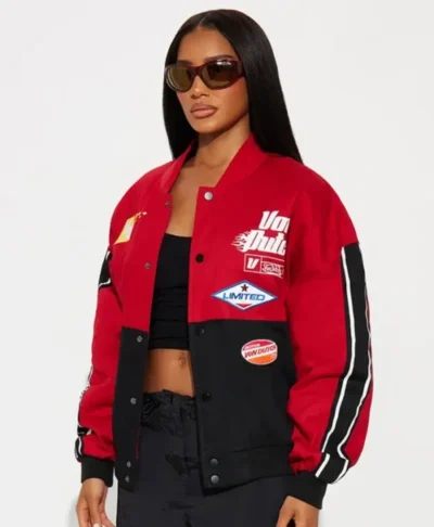 Von Dutch Twill Racing Jacket