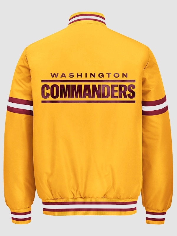 Washington Commanders Starter Courtside Varsity Jacket - Image 2