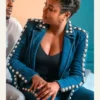Why Did I Get Married Again Taraji P. Henson Embellished Denim Jacket