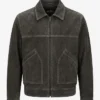 Will Smith NY Fashion Week Zara Suede Jacket