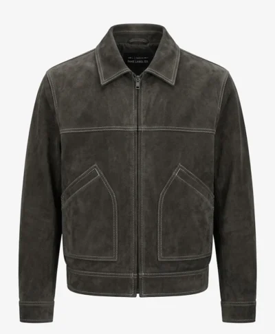Will Smith NY Fashion Week Zara Suede Jacket