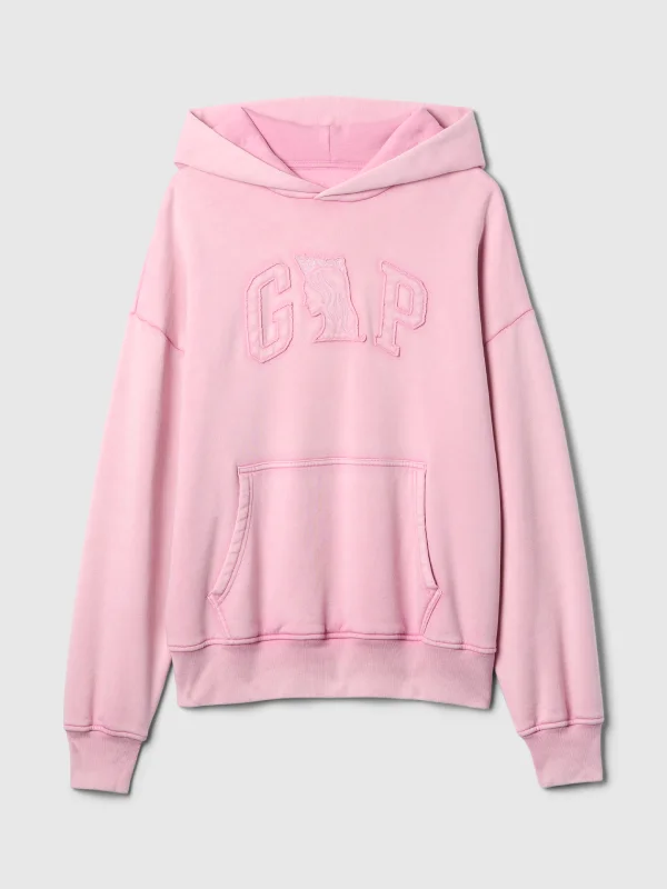 Women Gap Wicked Green Pink Pullover