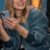 Women Joanne Netflix Series Denim Outerwear