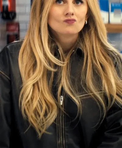 Women Morgan Netflix Series Leather Outerwear